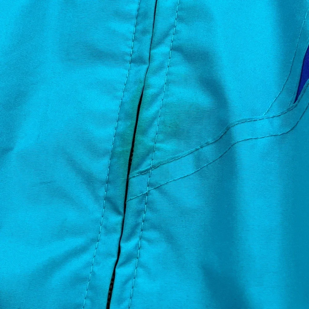 VTG Logo Athletic Charlotte Hornets Sharktooth Windbreaker Jacket Men's XL 90s** - Picture 8 of 16